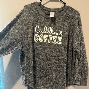 Cuddles and coffee shirt